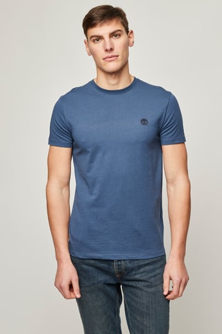 T-shirt Dun River Marineblauw