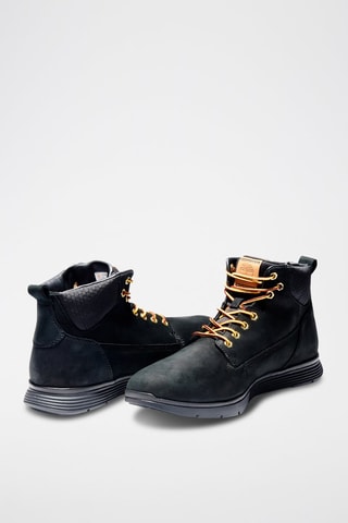 Leren Boots Zwart