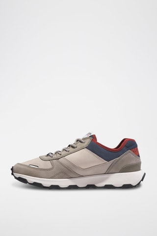 Nubuck Sneakers - Taupe