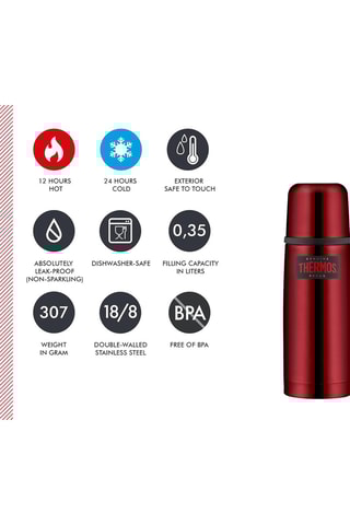 Garrafa isotérmica em aço inoxidável FBB - 35 cl