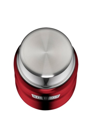 Recipiente isotérmico e colher de aço inoxidável King - 470 ml