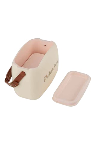 Glacière Coolerbag - Beige et rose - 6 l
