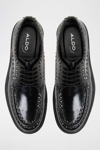 Derbys vernis en cuir Frederiko - Noir