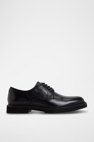 Derbys en cuir Geoff - Noir