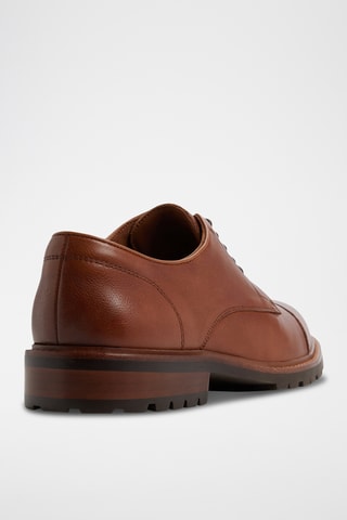 Derbys en cuir Ferruci - Marron