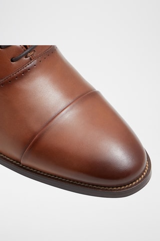 Richelieus en cuir Abawienflex - Marron