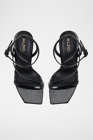 Sandales à talons vernies Scintilla - Noir