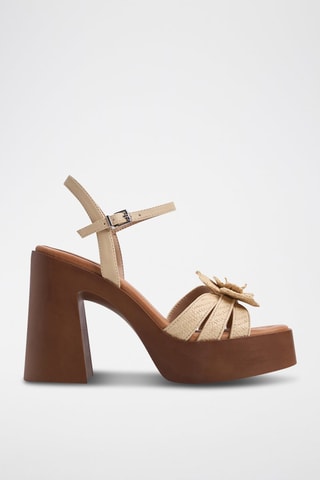 Sandales à talons Beachbloom -Beige