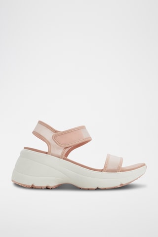 Sandales à talons plateformes Chamomile - Rose