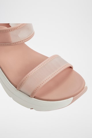 Sandales à talons plateformes Chamomile - Rose