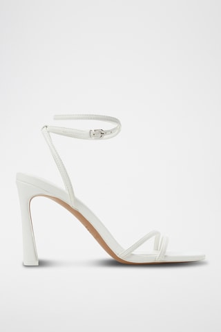 Sandales à talons Almaa - Blanc