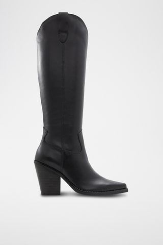 Bottes en cuir Nevada - Noir
