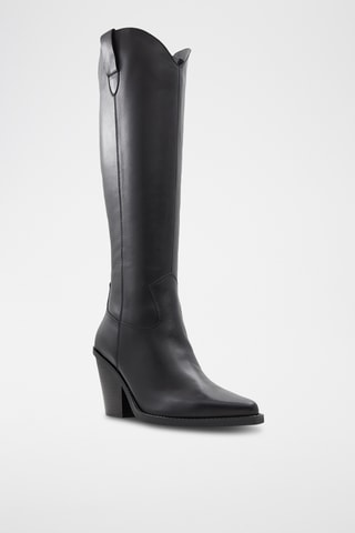 Bottes en cuir Nevada - Noir