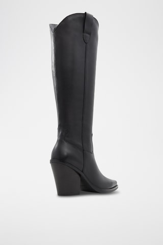 Bottes en cuir Nevada - Noir
