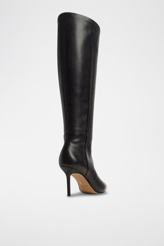 Bottes en cuir Saphiria-Wc - Noir