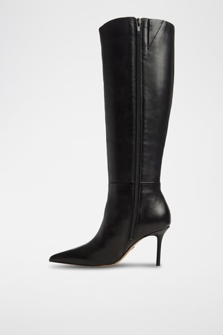 Bottes en cuir Saphiria-Wc - Noir