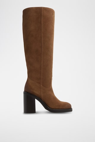 Bottes en cuir Agraewen - Marron