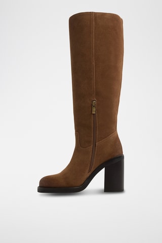 Bottes en cuir Agraewen - Marron