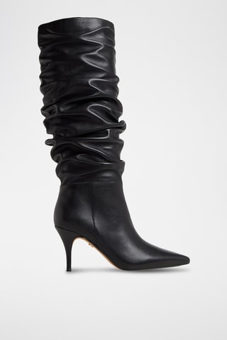 Bottes en cuir Kimmia - Noir