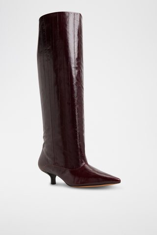 Bottes en cuir Everose - Bordeaux