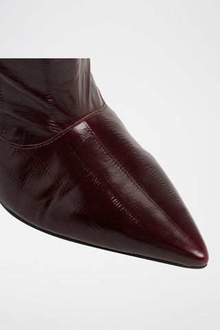 Bottes en cuir Everose - Bordeaux