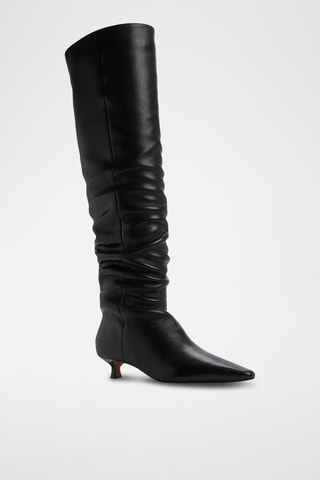 Bottes en cuir Muttsee - Noir