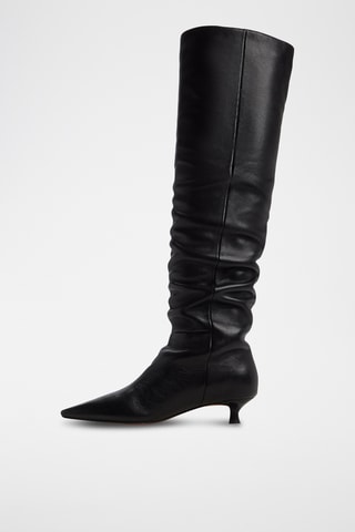 Bottes en cuir Muttsee - Noir