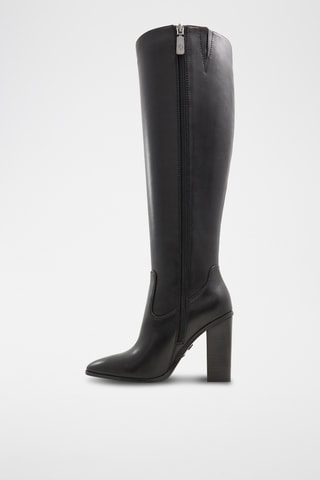 Bottes en cuir Glajar - Noir