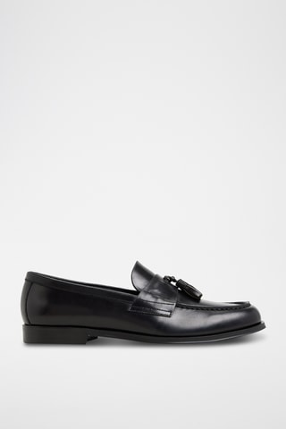 Mocassins en cuir Lionel - Noir