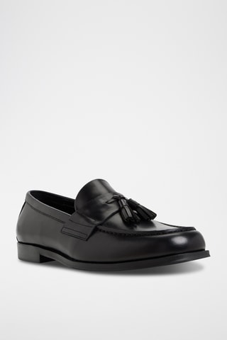 Mocassins en cuir Lionel - Noir