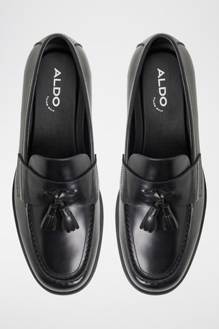 Mocassins en cuir Lionel - Noir