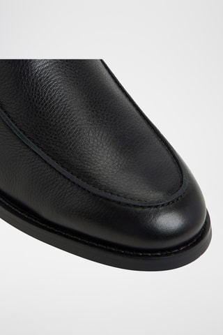 Mocassins en cuir Fabio - Noir