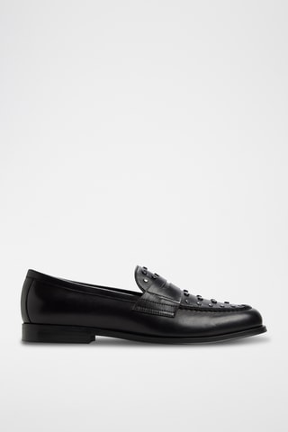 Mocassins en cuir Keifer - Noir
