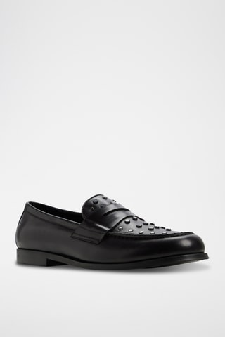 Mocassins en cuir Keifer - Noir