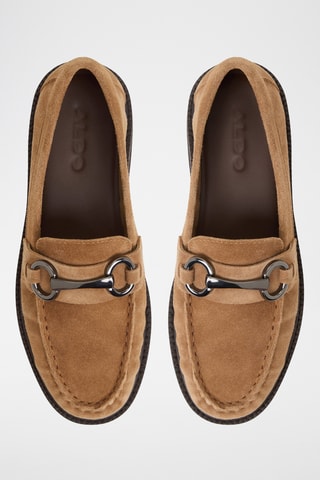 Mocassins plateformes en cuir Danrose - Marron