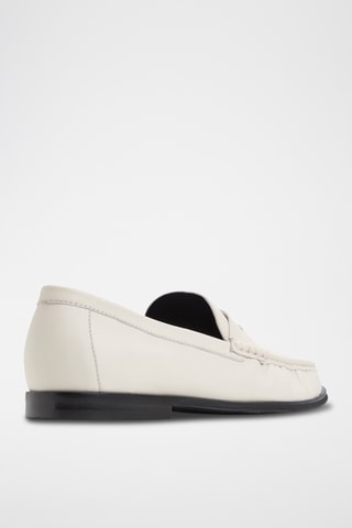 Mocassins en cuir Speakeasy - Ivoire