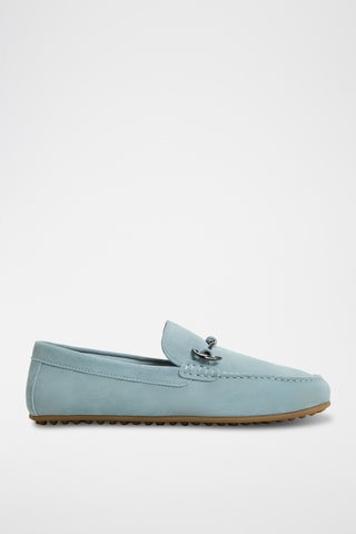 Mocassins en cuir Wilbart - Bleu clair