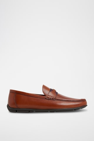 Mocassins en cuir Kosta-In - Marron