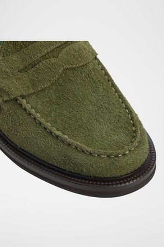 Mocassins en cuir Buckley - Vert