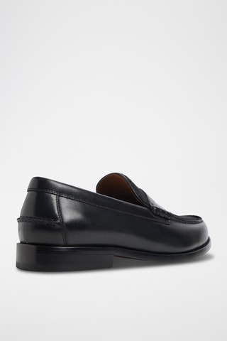 Mocassins en cuir Jarom - Noir