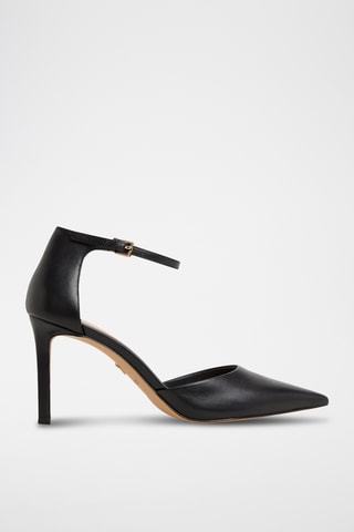 Escarpins en cuir Merlo - Noir