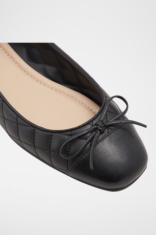 Ballerines en cuir Braylynn - Noir