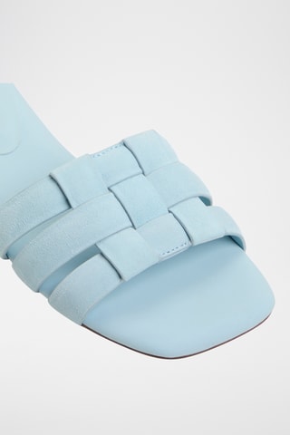 Mules en cuir Gotosandal - Ciel