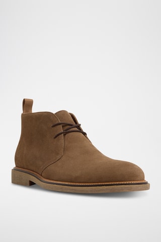 Boots en cuir Jefrey - Marron
