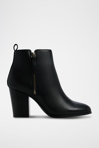 Bottines en cuir Noemieflex - Noir