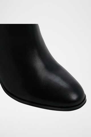 Bottines en cuir Noemieflex - Noir