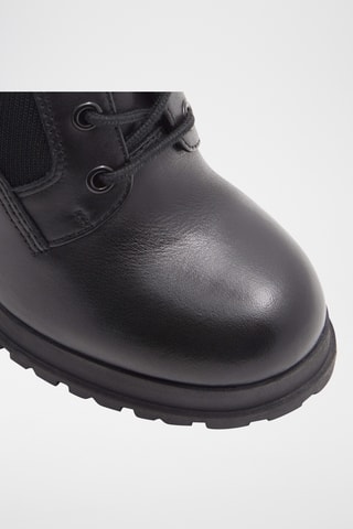 Bottines en cuir Rebellious - Noir