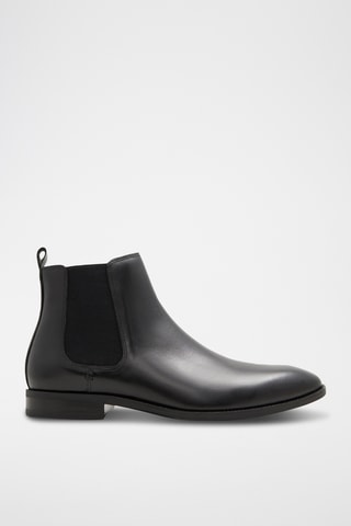 Boots Chelsea en cuir Frielia - Noir