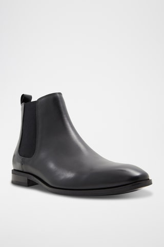 Boots Chelsea en cuir Frielia - Noir