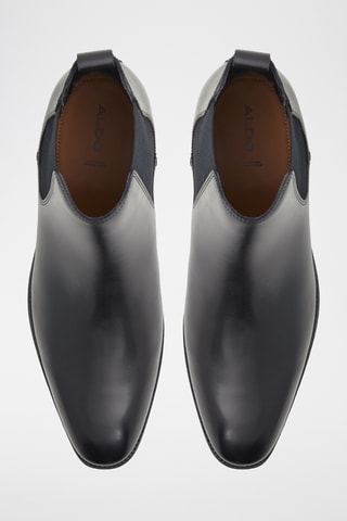 Boots Chelsea en cuir Frielia - Noir